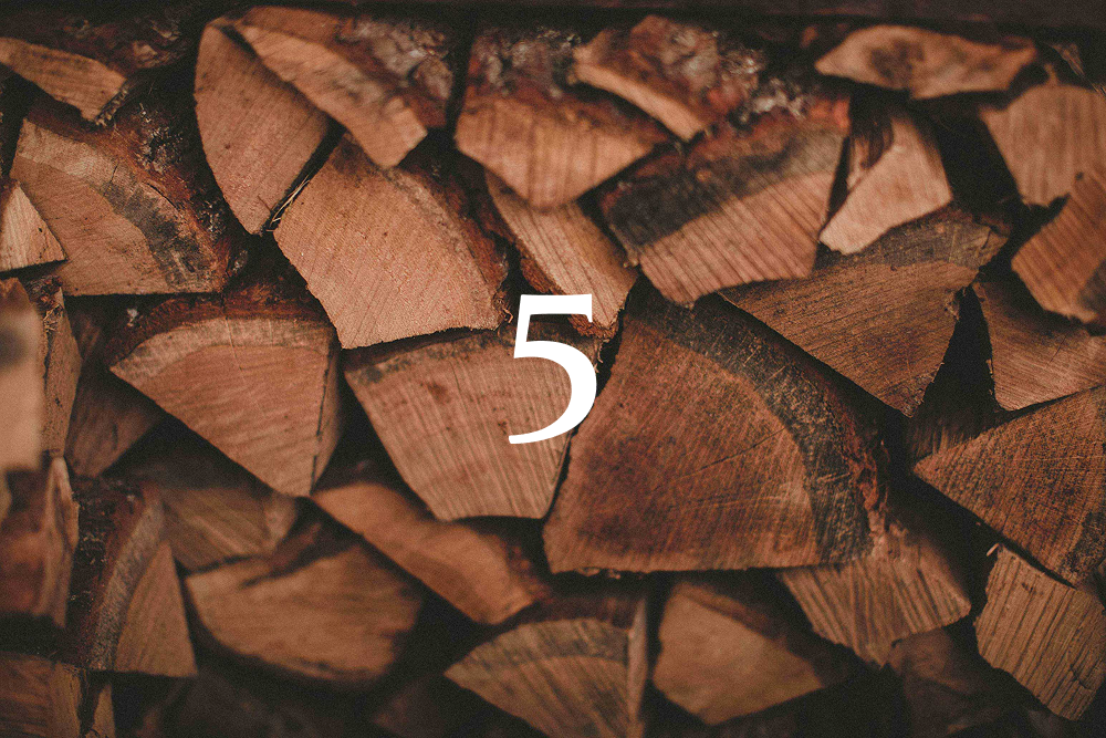 5 sackar