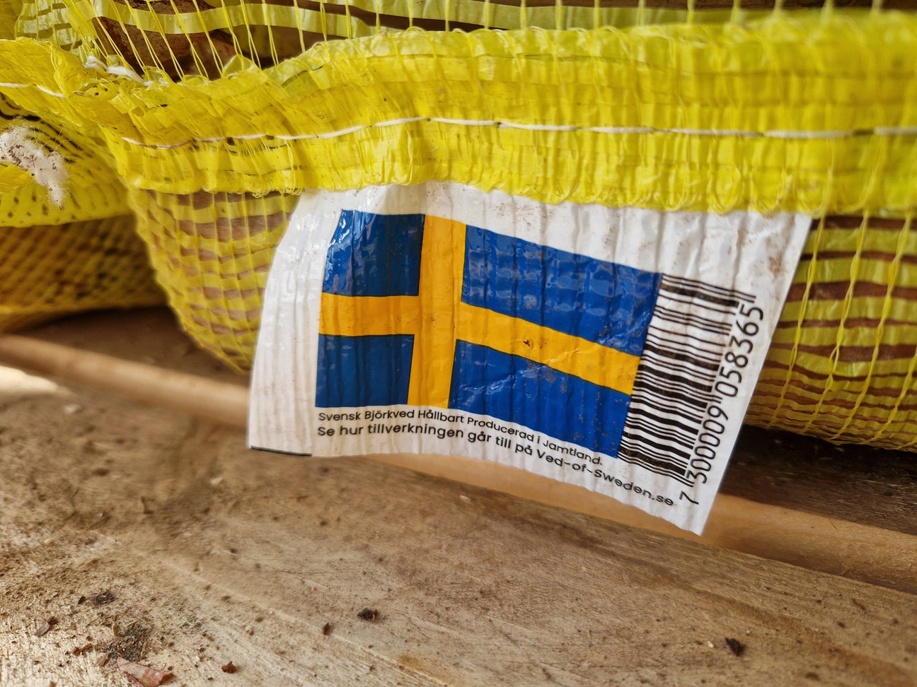 Svensk björkved från Vedkillen